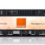 Custom bezel design for Orange rack servers